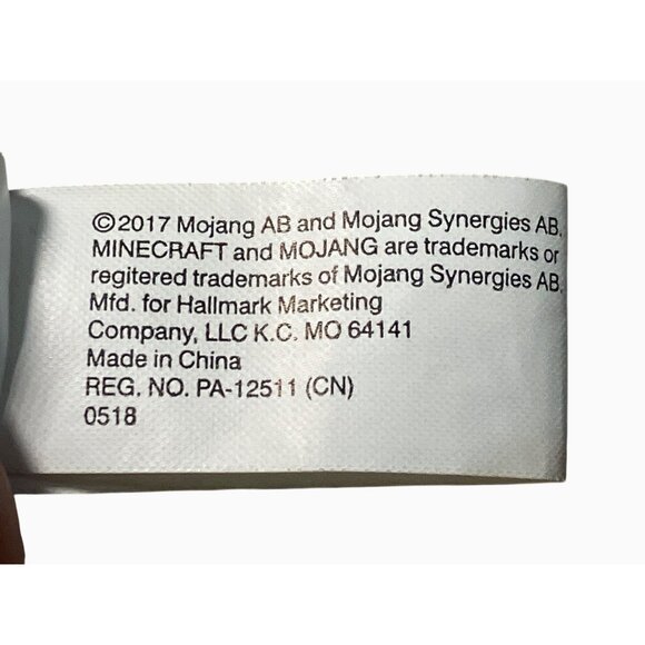 Hallmark Itty Bittys Minecraft Zombie Pigman Plush Toy - Picture 11 of 12